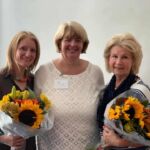 Three Home-Start East Lothian ladies at AGM